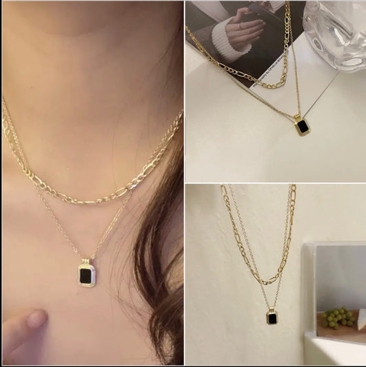 Double Chain Pendant