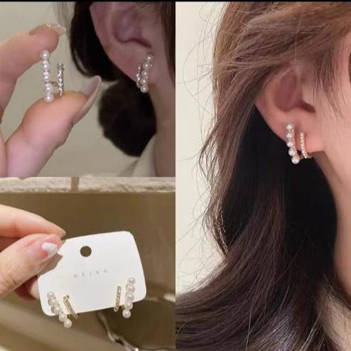 Pearl Stud Earrings