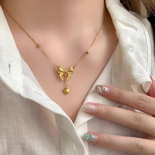 Bow Chain Necklace