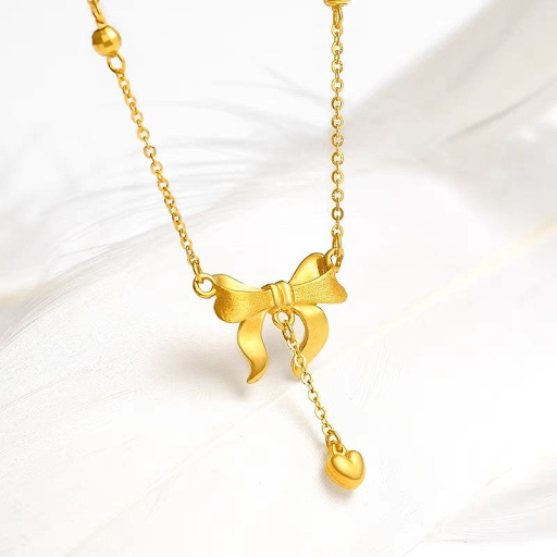 Bow Chain Necklace