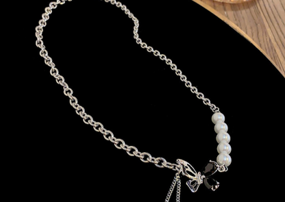Butterfly Pearl Necklace