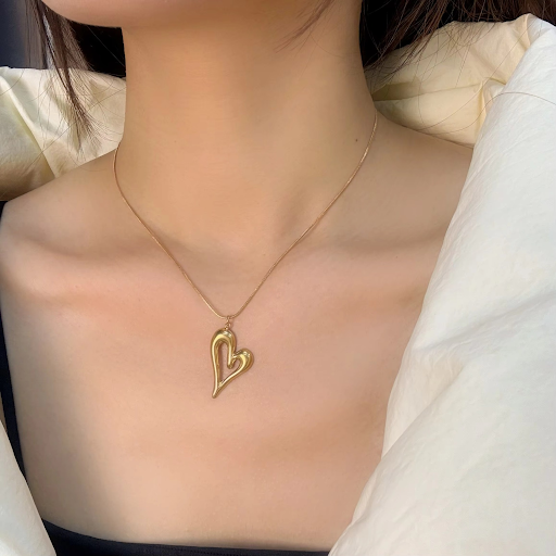 Heart Chain Necklace